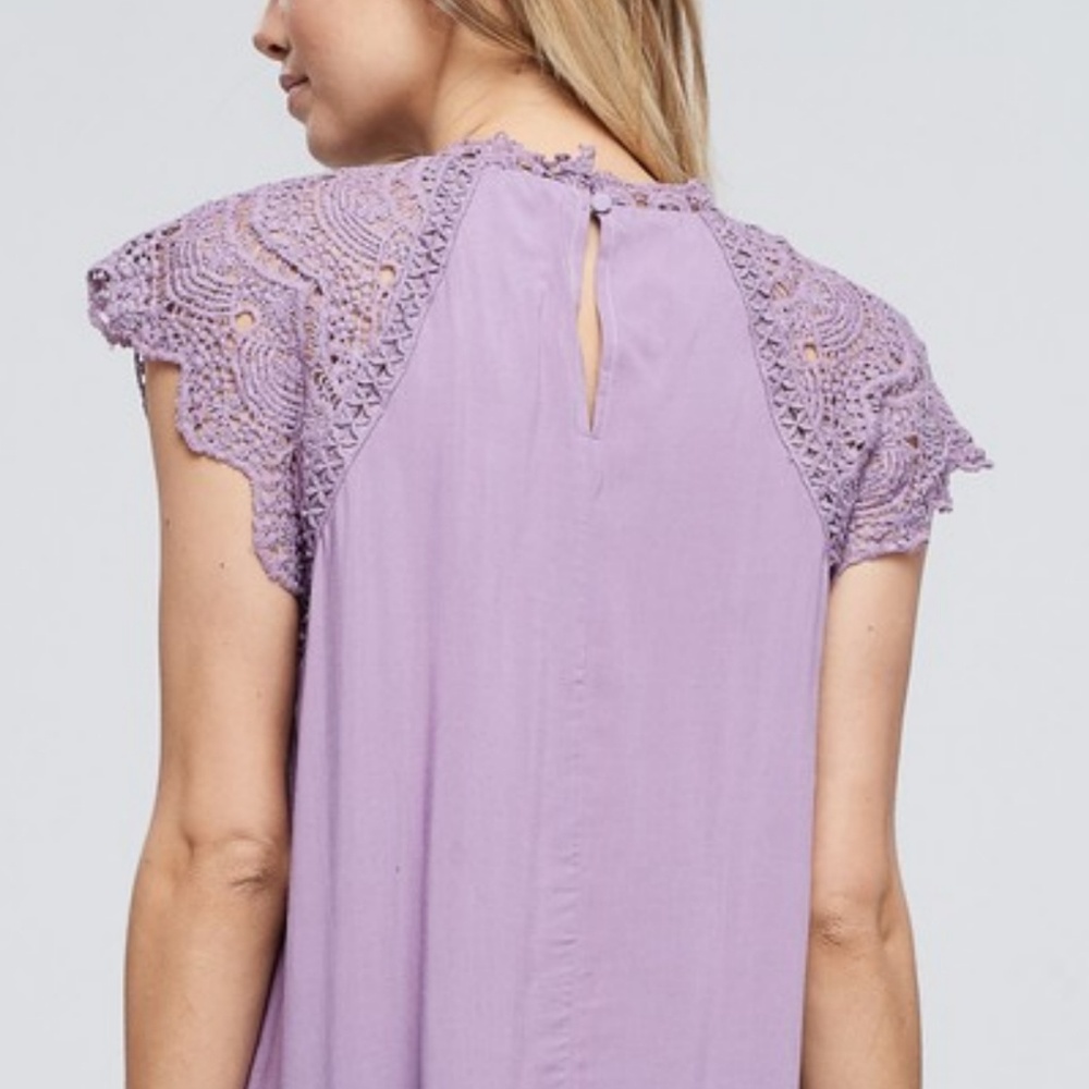 Last !! MARLENE Lace embroidered Blouse - Picture 2 of 6